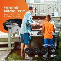 GrillX Barbecue Hoes - 170 X 61 X 117cm - BBQ Hoes Waterdicht - Beschermhoes Inclusief Trekkoord - BBQ Accesoires -Merkloos Winkel 1200x1200 263