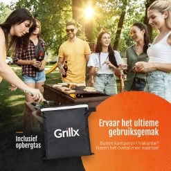 GrillX Barbecue Hoes - 170 X 61 X 117cm - BBQ Hoes Waterdicht - Beschermhoes Inclusief Trekkoord - BBQ Accesoires -Merkloos Winkel 1200x1200 266