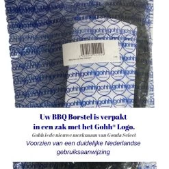 Gohh BBQ Borstel Met Schraper - Schoonmaakborstel - Barbecue Krabber Met Handige Bewaarzak 2 In 1 -Merkloos Winkel 1200x1200 273