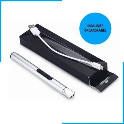 Aansteker Elektrisch - Plasma Aansteker - Aansteker Voor Kaarsen - Oplaadbaar Met USB Kabel - Windproof - SEVEND® -Merkloos Winkel 1200x1200 300
