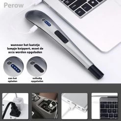 Oplaadbare Lange Elektrische Aansteker - Zilver - Duurzame Plasma Aansteker - Inclusief Cadeauverpakking - BBQ - Kaarsen -Merkloos Winkel 1200x1200 335