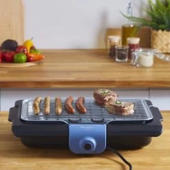 Moulinex BG134812 Barbecue Tafelblad Electrisch 2100W Zwart, Blauw, Zilver Barbecue -Merkloos Winkel 1200x1200 38