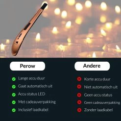Oplaadbare Lange Elektrische Aansteker - Rose Goud - Duurzame Plasma Aansteker - Inclusief Cadeauverpakking - BBQ - Kaarsen 10 Oplaadbare Lange Elektrische Aansteker - Rose Goud - Duurzame Plasma Aansteker - Inclusief Cadeauverpakking - BBQ - Kaarsen -Merkloos Winkel 1200x1200 385