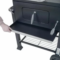 Vaggan Luxe Houtskool Barbecue - Grilloppervlak (LxB) 44 X 32 Cm - Staal - Matzwart -Merkloos Winkel 1200x1200 40