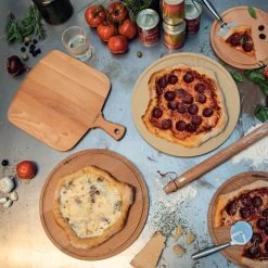 Boska Pizzaschep Amigo - Voor Warme En Koude Pizza - Kort Handvat - Beukenhout - 30 Cm Breed -Merkloos Winkel 1200x1200 483