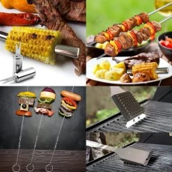 Saveur Royal® 35-delige Barbecue Gereedschapset In Roestvrij Staal - BBQ Grill Set Met Draagtas - Barbecuegerei-sets - Barbecue Accessoires Gereedschap - 35-delig -Merkloos Winkel 1200x1200 499