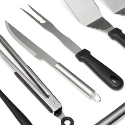 BBQ Gereedschapset - Opbergtas - BBQ Accessoires - BBQ Tang - BBQ Set - BBQ Borstel - BBQ Gereedschap - Roestvrij Staal -Merkloos Winkel 1200x1200 509