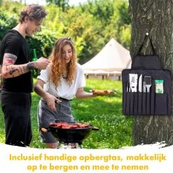 BBQ Accesoires Set Gereedschap Tang Borstel Barbecue Kookgerei - 10 Delig -Merkloos Winkel 1200x1200 514