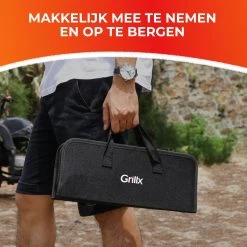GrillX Barbecue Gereedschap Set - 19-delig - Inclusief Luxe Draagtas - BBQ Accesoires - Gereedschapset -Merkloos Winkel 1200x1200 542