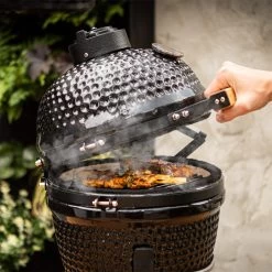 BluMill Kamado BBQ Egg - Kamado 13 Inch - Incl. Vlees Thermometer - Houtskoolbarbecues - Zwart - Ø 27cm -Merkloos Winkel 1200x1200 56