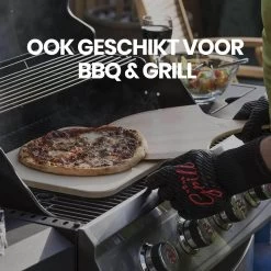 Buxibo 2in1 Pizzasteen - Voor BBQ & Oven - Inclusief Serveer Plank - Pizzabord/Pizzaplank - 30.5 X 38.1 X 1.4 Cm 18 Buxibo 2in1 Pizzasteen - Voor BBQ & Oven - Inclusief Serveer Plank - Pizzabord/Pizzaplank - 30.5 X 38.1 X 1.4 Cm -Merkloos Winkel 1200x1200 563