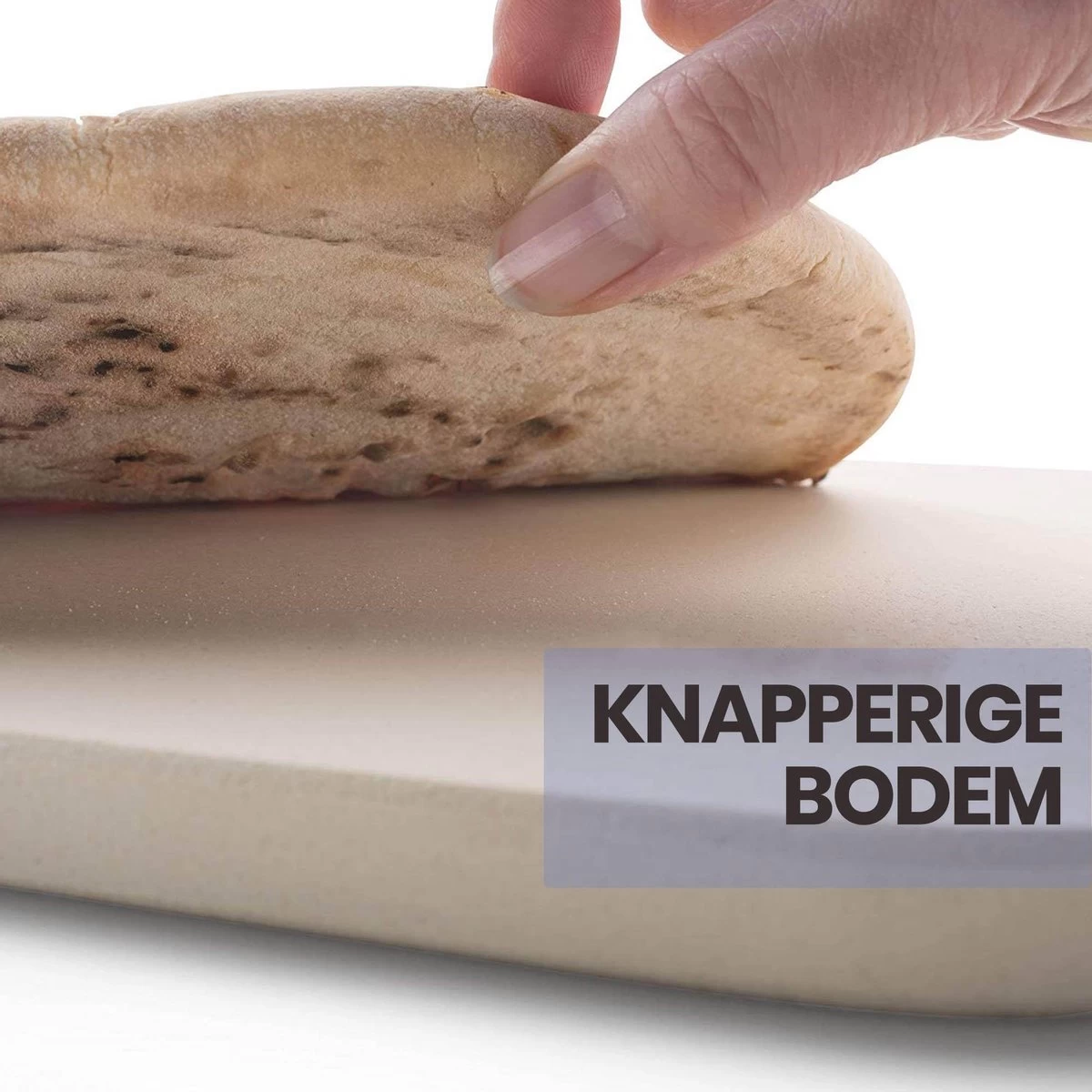 Buxibo 2in1 Pizzasteen - Voor BBQ & Oven - Inclusief Serveer Plank - Pizzabord/Pizzaplank - 30.5 X 38.1 X 1.4 Cm 11 Buxibo 2in1 Pizzasteen - Voor BBQ & Oven - Inclusief Serveer Plank - Pizzabord/Pizzaplank - 30.5 X 38.1 X 1.4 Cm - Afbeelding 9