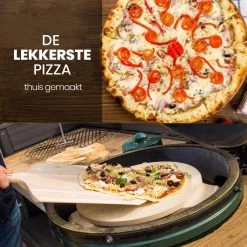 Buxibo 2in1 Pizzasteen - Voor BBQ & Oven - Inclusief Serveer Plank - Pizzabord/Pizzaplank - 30.5 X 38.1 X 1.4 Cm 25 Buxibo 2in1 Pizzasteen - Voor BBQ & Oven - Inclusief Serveer Plank - Pizzabord/Pizzaplank - 30.5 X 38.1 X 1.4 Cm -Merkloos Winkel 1200x1200 569