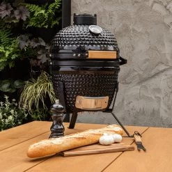 BluMill Kamado BBQ Egg - Kamado 13 Inch - Incl. Vlees Thermometer - Houtskoolbarbecues - Zwart - Ø 27cm -Merkloos Winkel 1200x1200 57