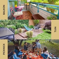 Ozocozy BBQ-ONE Houtskool Tafelbarbecue - Ø30 Cm- Zwart - Incl. Draagtas, Siliconen Bakkwast En RVS-Barbecuetang -Merkloos Winkel 1200x1200 64