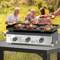 Bighorn Plancha Grill - Gasbarbecue – Tabletop – Draagbaar – 3 Branders -Merkloos Winkel 1200x1200 65