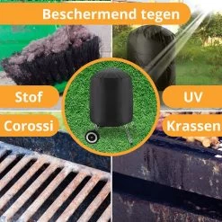 Ronde Waterdichte BBQ Hoes - Barbecue Accessoires - 57 Cm Diameter - 92 Cm Hoog -Merkloos Winkel 1200x1200 727