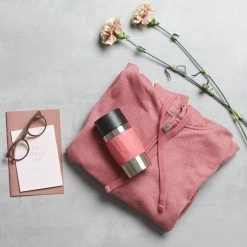 Tefal Compact Travel Mug Compact Thermosfles - 0,3 L - Koraal -Merkloos Winkel 1200x1200 741