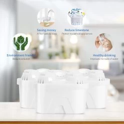 Aigostar Waterfilterpatronen Pure - 3 Stuks - Waterfilter - Filterpatronen - Brita Maxtra+ Compatible -Merkloos Winkel 1200x1200 755