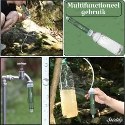 Waterfilter Survival Steddy Pro - Zuiver Gratis Drinkwater - Waterfles Waterzuivering - Waterfilter Kraan - Outdoor - FILTER 4000 LITER! -Merkloos Winkel 1200x1200 847