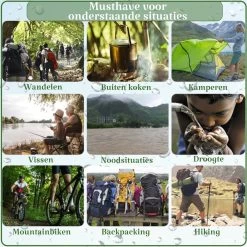 Waterfilter Survival Steddy Pro - Zuiver Gratis Drinkwater - Waterfles Waterzuivering - Waterfilter Kraan - Outdoor - FILTER 4000 LITER! -Merkloos Winkel 1200x1200 851