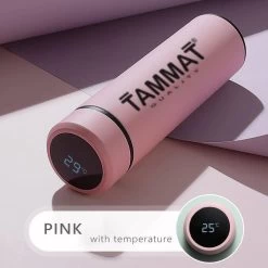 Slimme Thermosfles Met LCD Temperatuur Display - Curver Isolatiefles 500 ML - Rubber Coating - Dubbelwandige Thermosfles - Thermosbeker - Isoleerfles - Thermoskan - Travel Mug - Bidon Drinkfles - Koffiebeker - Drinkflessen - RVS - Smart Thermos -Merkloos Winkel 1200x1200 910