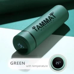 Slimme Thermosfles Met LCD Temperatuur Display - Curver Isolatiefles 500 ML - Rubber Coating - Dubbelwandige Thermosfles - Thermosbeker - Isoleerfles - Thermoskan - Travel Mug - Bidon Drinkfles - Koffiebeker - Drinkflessen - RVS - Smart Thermos -Merkloos Winkel 1200x1200 912