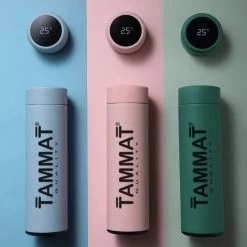 Slimme Thermosfles Met LCD Temperatuur Display - Curver Isolatiefles 500 ML - Rubber Coating - Dubbelwandige Thermosfles - Thermosbeker - Isoleerfles - Thermoskan - Travel Mug - Bidon Drinkfles - Koffiebeker - Drinkflessen - RVS - Smart Thermos -Merkloos Winkel 1200x1200 913