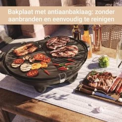 SUNTEC Elektrische BBQ 9493 - Geschikt Voor Buiten Als Tafelbarbecue Of Staande Barbecue - Barbecue Voor Balkon, Terras, Tuin En Camping - Elektrisch Barbecueën Met Max. 2400 Watt - Mobiel Onderstel -Merkloos Winkel 1200x1200 94