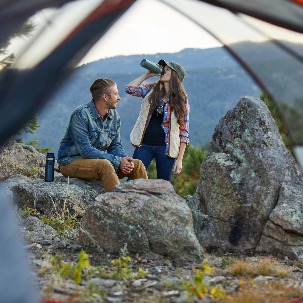 Stanley Trigger-Action Travel Mug 0.47L - Thermosfles - Hammertone Green 21 Stanley Trigger-Action Travel Mug 0.47L - Thermosfles - Hammertone Green - Afbeelding 19