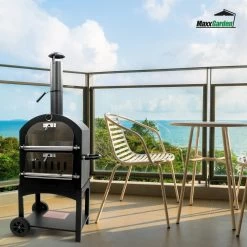 MaxxGarden Pizza Oven - Smoker Barbecue Op Hout, Houtskool Of Pellets - 45 X 65 X 158cm -Merkloos Winkel 1200x1200 97