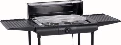 Excellent Electrics Elektrische Barbecue - Grilloppervlak (LxB) 36x24 Cm - 2000W - Zwart -Merkloos Winkel 1200x453 1