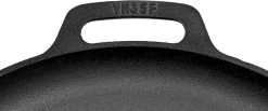 Valhal Outdoor Skillet / Plancha / Koekenpan - Gietijzer - Diameter 35cm, Twee Handvatten, VH35F -Merkloos Winkel 1200x502