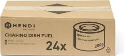 Hendi Brandpasta Voor Chafing Dish - Brandgel 200g - ( 24 Stuks ) -Merkloos Winkel 1200x548