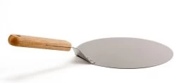Inpro Pizzaschep RVS - Rond - Voor BBQ En Oven - Pizzaspatel - Taartschep - Houten Handvat - BBQ Gereedschap - Keukengerei - 30 Cm Diameter - Spatel -Merkloos Winkel 1200x575 1