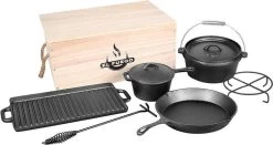 EL Fuego Dutch Oven Set Gietijzer 7-delig -Merkloos Winkel 1200x637