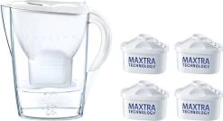 BRITA Waterfilterbundel Marella Cool White + 4 MAXTRA+ Filterpatronen -Merkloos Winkel 1200x649