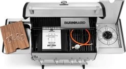 Burnhard Gas BBQ Big FRED Deluxe - 4 Branders - Incl. Keramische Infraroodbrander & Afdekhoes - Deluxe -Merkloos Winkel 1200x668 1