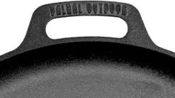Valhal Outdoor Skillet / Plancha / Koekenpan - Gietijzer - Diameter 35cm, Twee Handvatten, VH35F -Merkloos Winkel 1200x669
