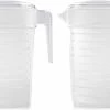Merkloos Pakket Van 2x Stuks Kunststof Schenkkannen/waterkannen Van 2 Liter - 2000 Ml - Feest/partij/zomer -Merkloos Winkel 1200x725 1
