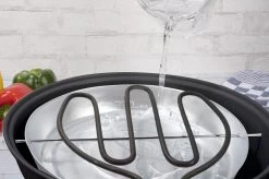 Alpina Elektrische BBQ - Tafel-Barbecue - Geen Rook - Binnen Barbecueën - 1250W - Ø 30 Cm - Zwart -Merkloos Winkel 1200x798