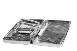 United Entertainment - Opvouwbare Houtskoolbarbecue - RVS - Met Koffer En Draagtas -Merkloos Winkel 1200x804