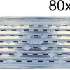 S'MART BBQ Aluminium Grillschaal 80 Stuks 34x22x2,5cm (2 X 40 Stuks) Ideaal Voor Op De BBQ - Wegwerp Grillschalen - Voordeelverpakking BBQ Accessoires -Merkloos Winkel 1200x877