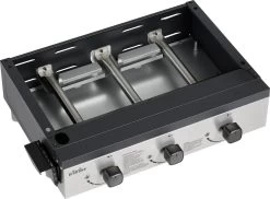 Bighorn Plancha Grill - Gasbarbecue – Tabletop – Draagbaar – 3 Branders -Merkloos Winkel 1200x884