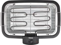 Tristar BQ-2813 Electrische Tafelbarbecue - Grilloppervlak (LxB) 38x22 Cm - 2000W - Zwart -Merkloos Winkel 1200x885