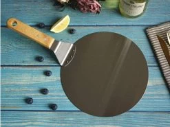 Luxe Pizzaschep Voor Verse Pizza - Extra Groot - RVS 30CM - Grote Pizza Schep Voor Oven Of BBQ Barbecue - Hout Handvat - Pizzaspatel Voor Zelfgemaakte Ovenpizza -Merkloos Winkel 1200x898 1