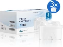 Aigostar Waterfilterpatronen Pure - 3 Stuks - Waterfilter - Filterpatronen - Brita Maxtra+ Compatible -Merkloos Winkel 1200x898 2
