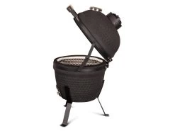 Patton Kamado Grill 13" - Keramisch - Kookoppervlak Ø 28 - Mat Zwart -Merkloos Winkel 1200x900 13