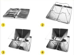 United Entertainment - Opvouwbare Houtskoolbarbecue - RVS - Met Koffer En Draagtas -Merkloos Winkel 1200x900 3