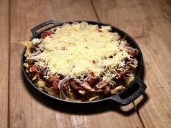 Valhal Outdoor Skillet / Plancha / Koekenpan - Gietijzer - Diameter 35cm, Twee Handvatten, VH35F -Merkloos Winkel 1200x900 42